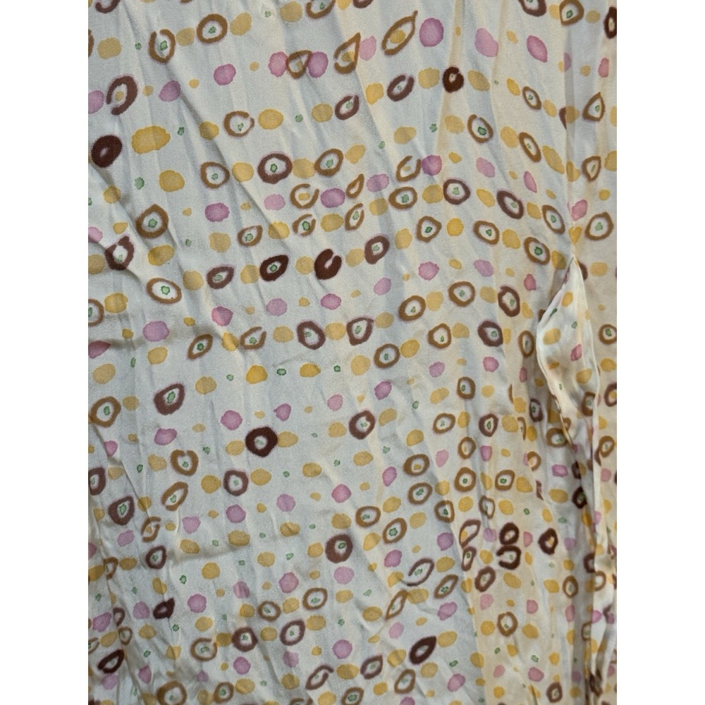 Peruvian Connection‎ Silk Geometric Button Down B… - image 11